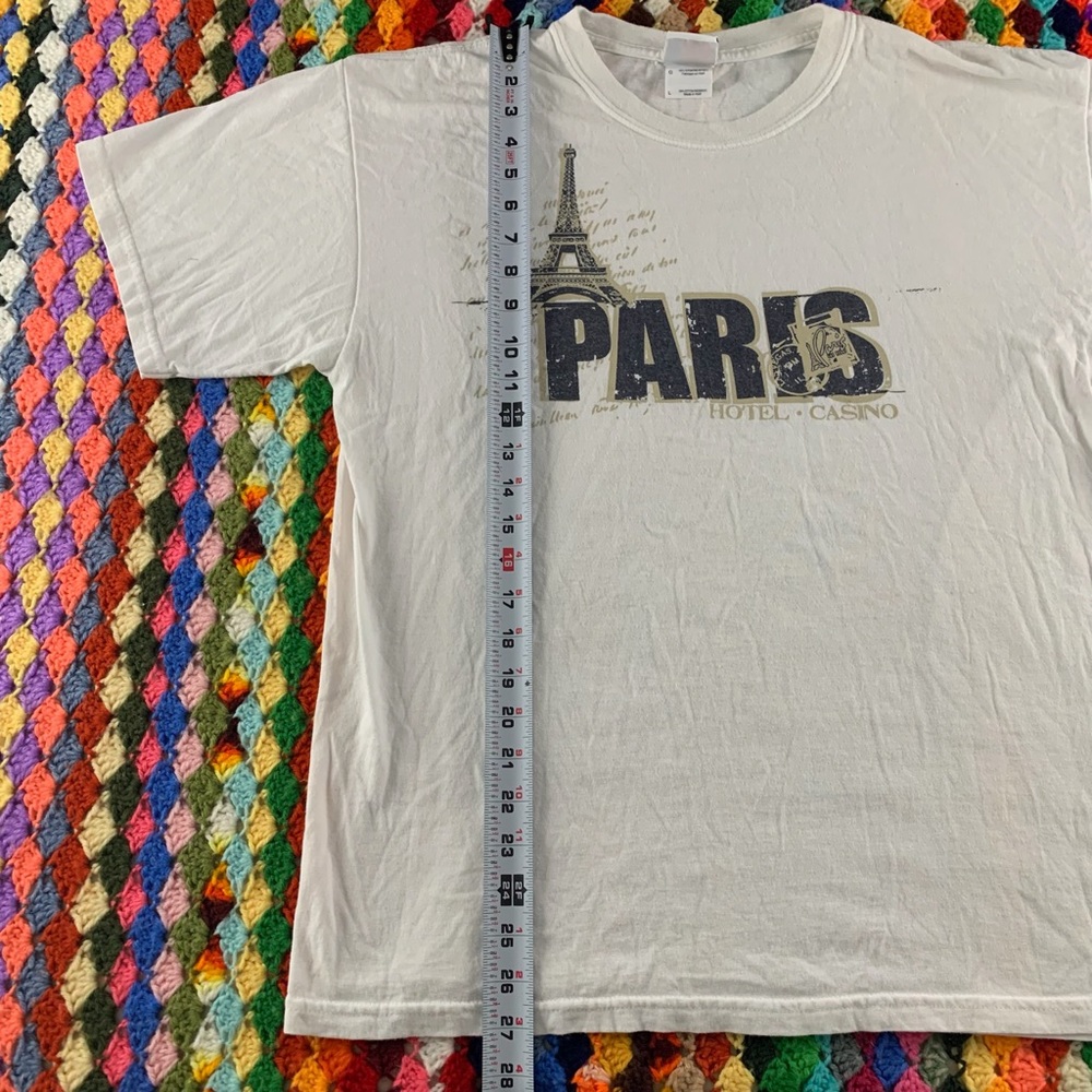 Vintage Y2K Paris Las Vegas Hotel Casino Eiffel Tower Travel Tourist Uni… - Picture 10 of 14